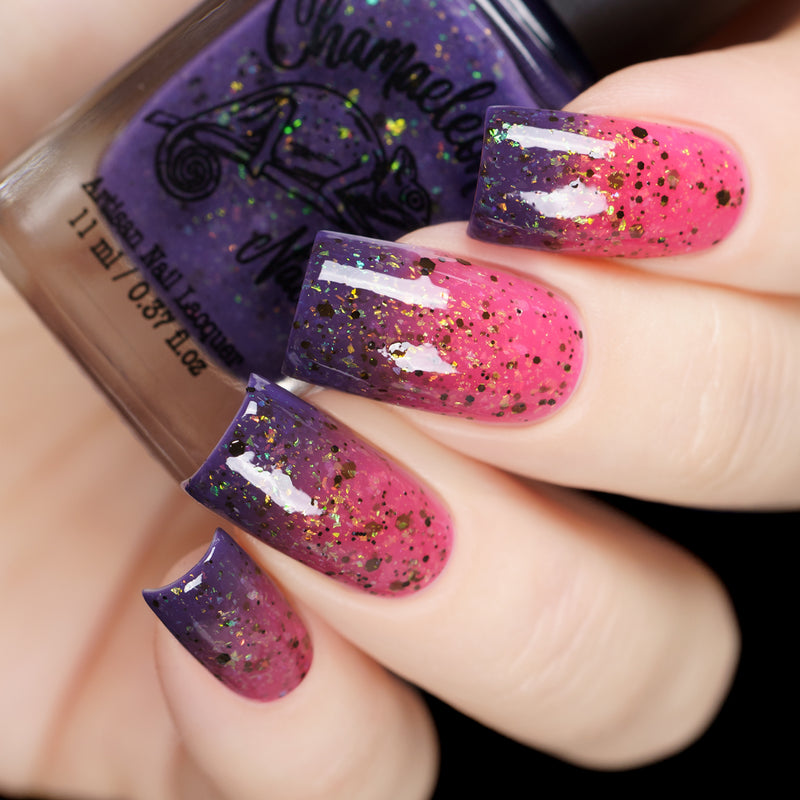 Chamaeleon Nails - Strawberry Dartfrog Nail Polish (Thermal) - Store Exclusive