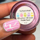 Colores de Carol - Blushin’ Break Nail Polish (Crackle Topper)