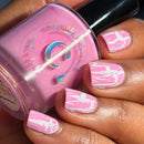 Colores de Carol - Blushin’ Break Nail Polish (Crackle Topper)
