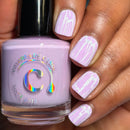 Colores de Carol - Crackin’ Lilac Nail Polish (Crackle Topper)