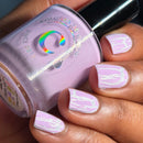 Colores de Carol - Crackin’ Lilac Nail Polish (Crackle Topper)