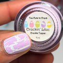 Colores de Carol - Crackin’ Lilac Nail Polish (Crackle Topper)