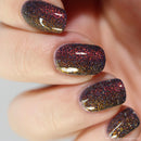 Emily De Molly - Copper Inferno Nail Polish (Flash Reflective)