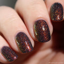 Emily De Molly - Copper Inferno Nail Polish (Flash Reflective)