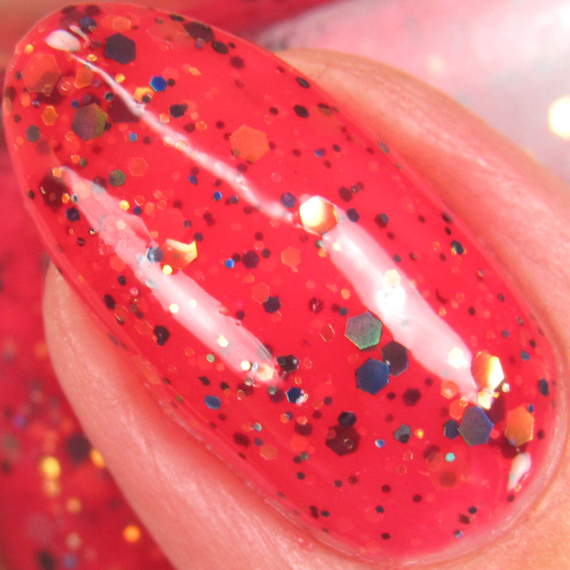 Chamaeleon Nails - Red Milk Snake Nail Polish (Thermal)- Store Exclusive