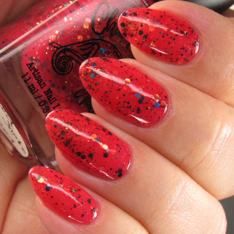 Chamaeleon Nails - Red Milk Snake Nail Polish (Thermal)- Store Exclusive