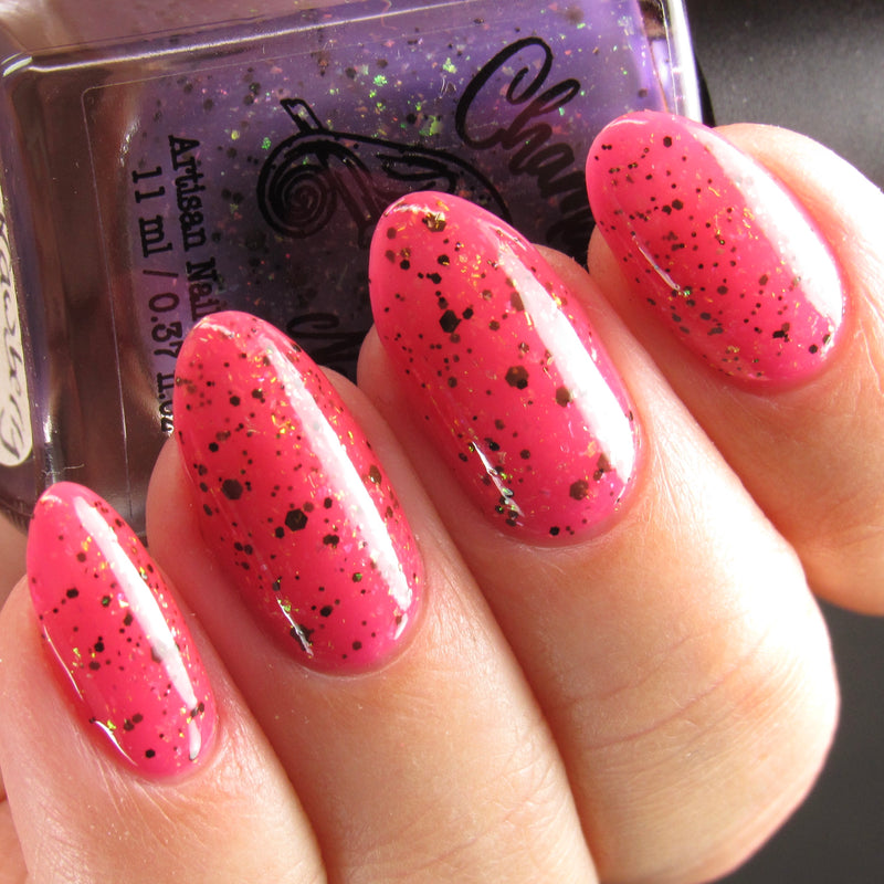 Chamaeleon Nails - Strawberry Dartfrog Nail Polish (Thermal) - Store Exclusive