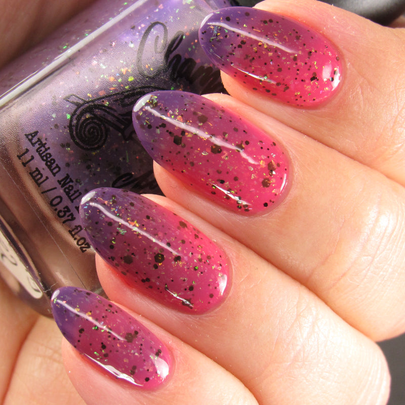 Chamaeleon Nails - Strawberry Dartfrog Nail Polish (Thermal) - Store Exclusive