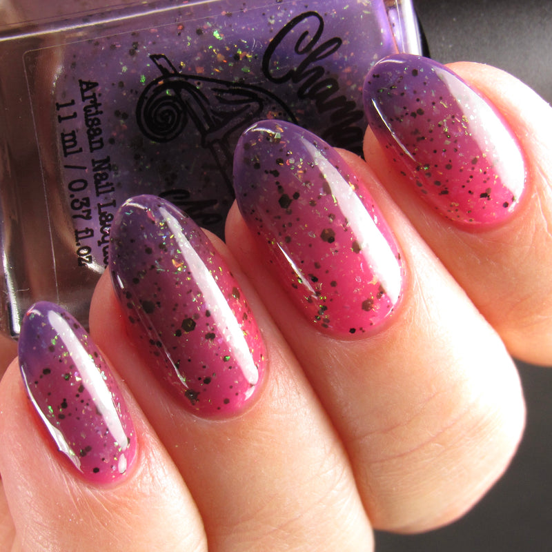 Chamaeleon Nails - Strawberry Dartfrog Nail Polish (Thermal) - Store Exclusive