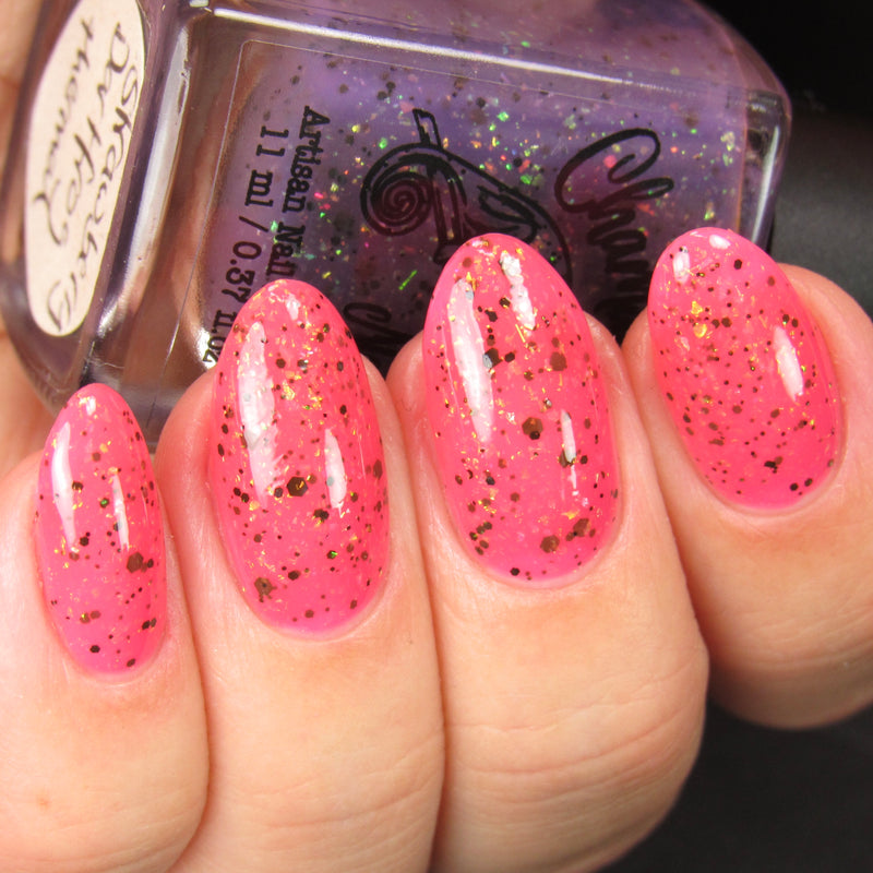 Chamaeleon Nails - Strawberry Dartfrog Nail Polish (Thermal) - Store Exclusive