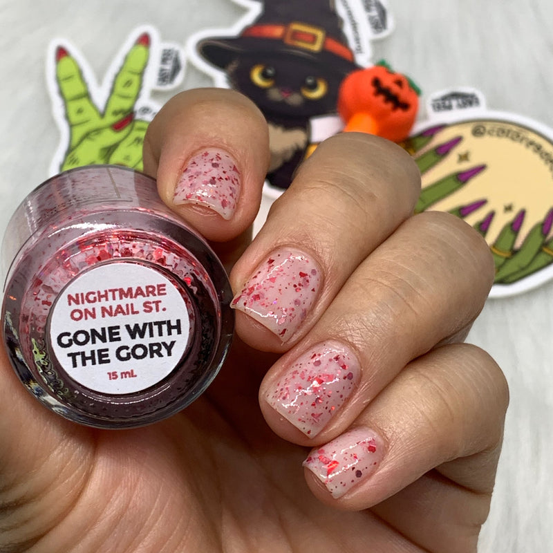 Colores de Carol - Gone With The Gory Nail Polish