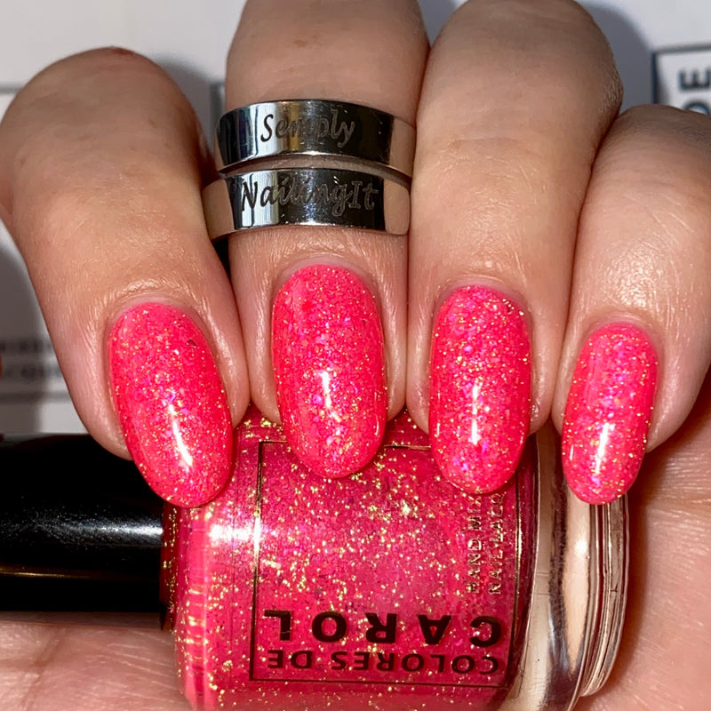 Colores de Carol - Pink Flaminglow Nail Polish