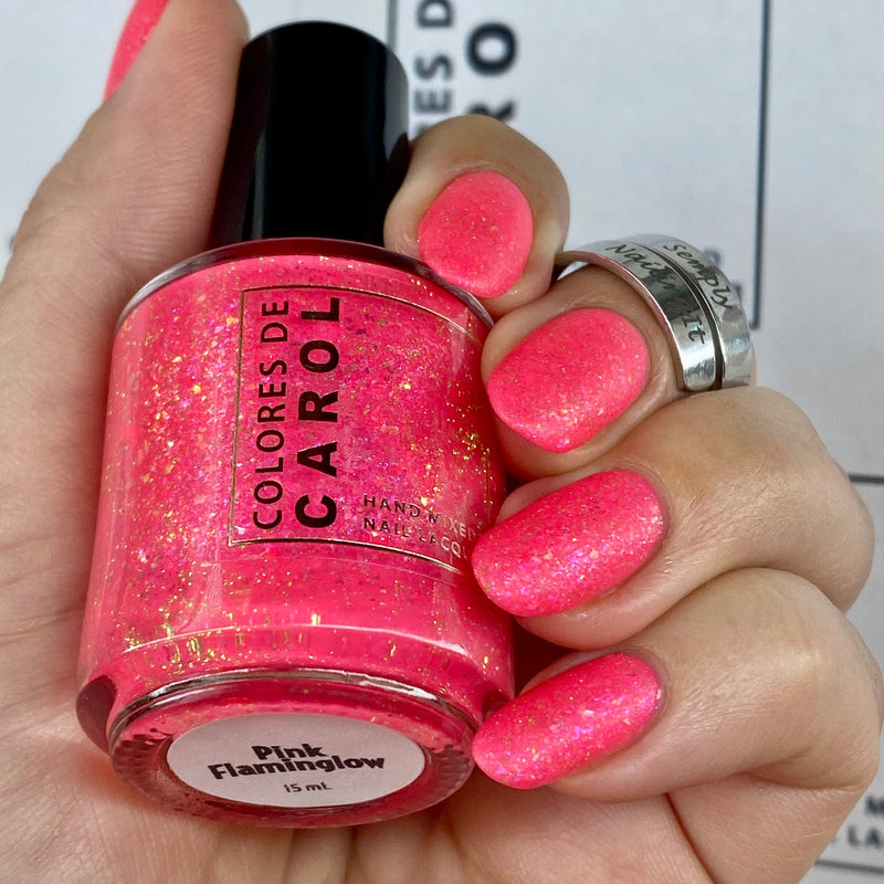 Colores de Carol - Pink Flaminglow Nail Polish