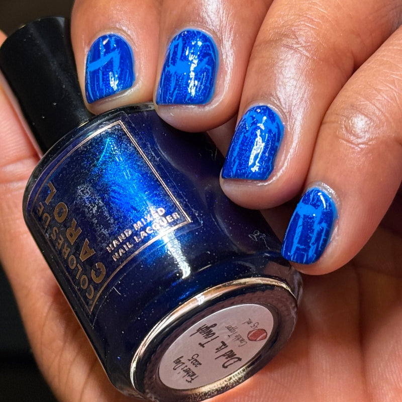 Colores de Carol - Dad is... Tough Nail Polish (Crackle Topper)