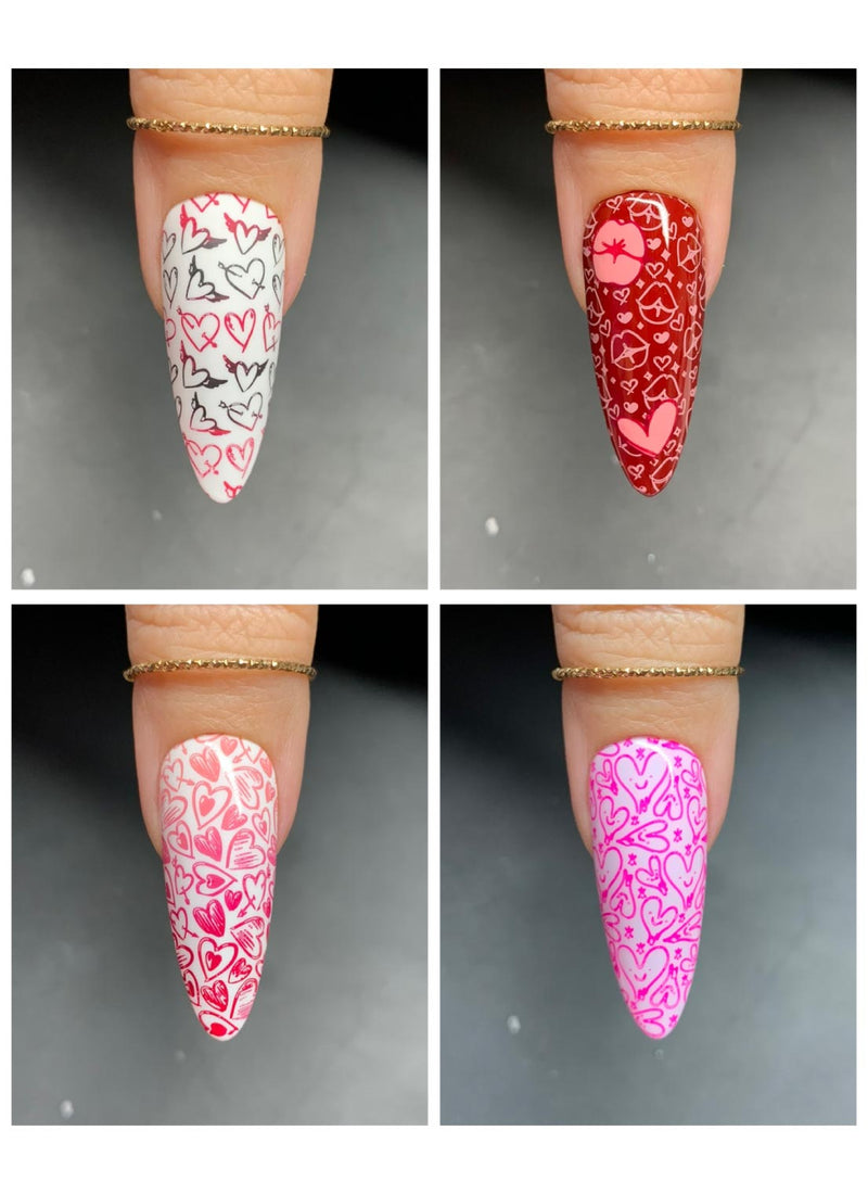 UberChic Beauty - Insatiable Valentine Stamping Plate