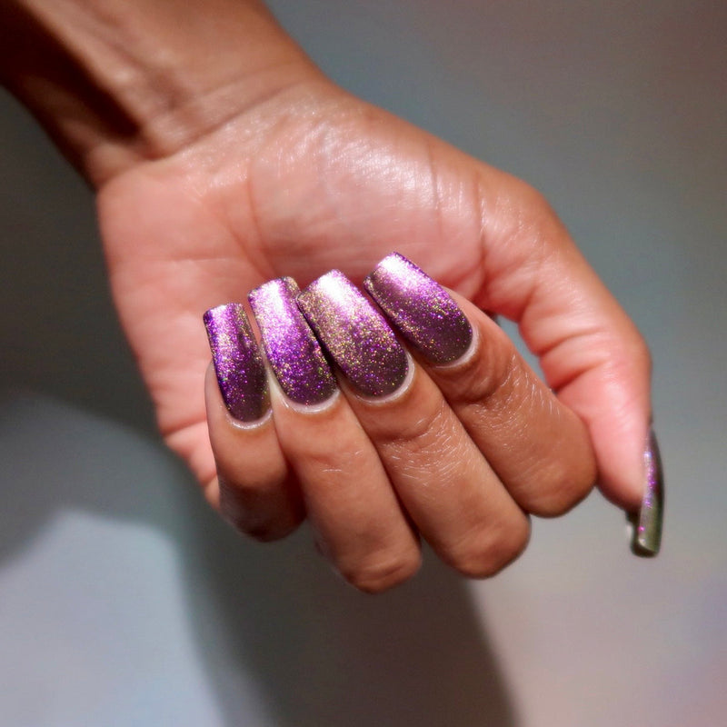 [Preorder, Ships Early Nov] F.U.N Lacquer - Golden Gala Nail Polish (Magnetic)