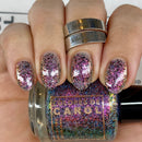 Colores de Carol - Witch's Wine Nail Polish (Flash Reflective)