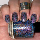 Colores de Carol - Witch's Wine Nail Polish (Flash Reflective)