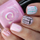 Colores de Carol - Blushin’ Break Nail Polish (Crackle Topper)