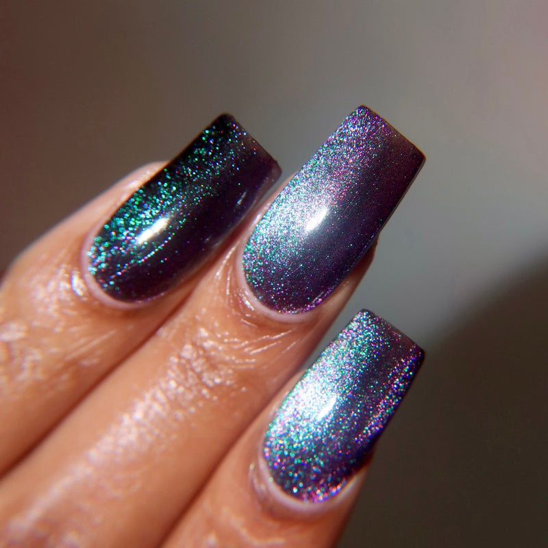 [Preorder, Ships Early Nov] F.U.N Lacquer - Mystic Aurora Nail Polish (Magnetic)