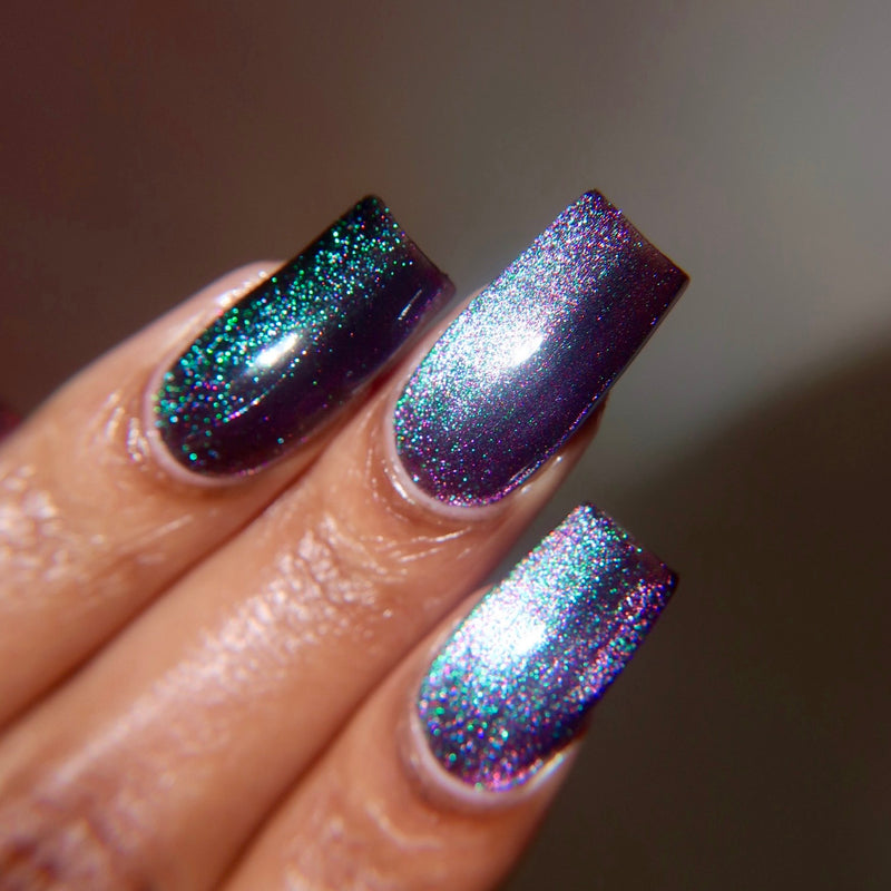 [Preorder, Ships Early Nov] F.U.N Lacquer - Mystic Aurora Nail Polish (Magnetic)