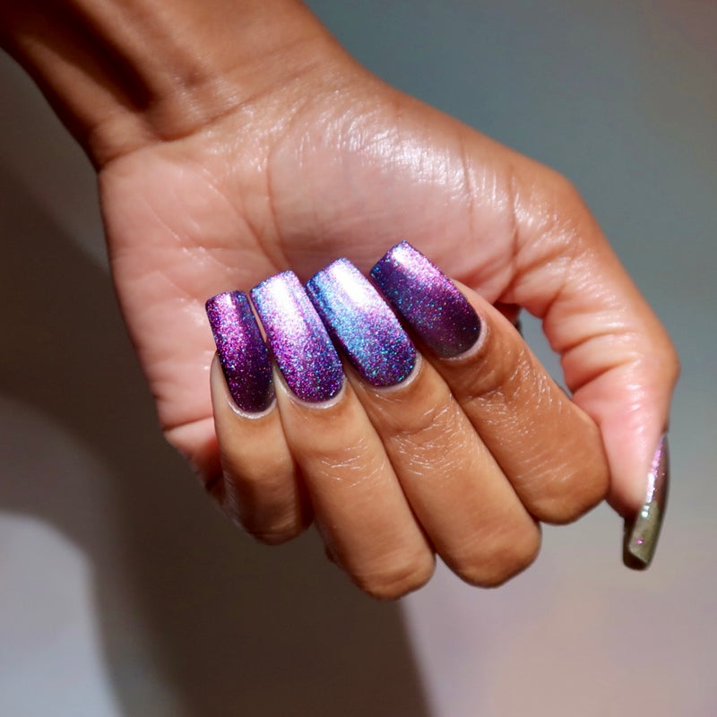 [Preorder, Ships Early Nov] F.U.N Lacquer - Confetti Glow Nail Polish (Magnetic)
