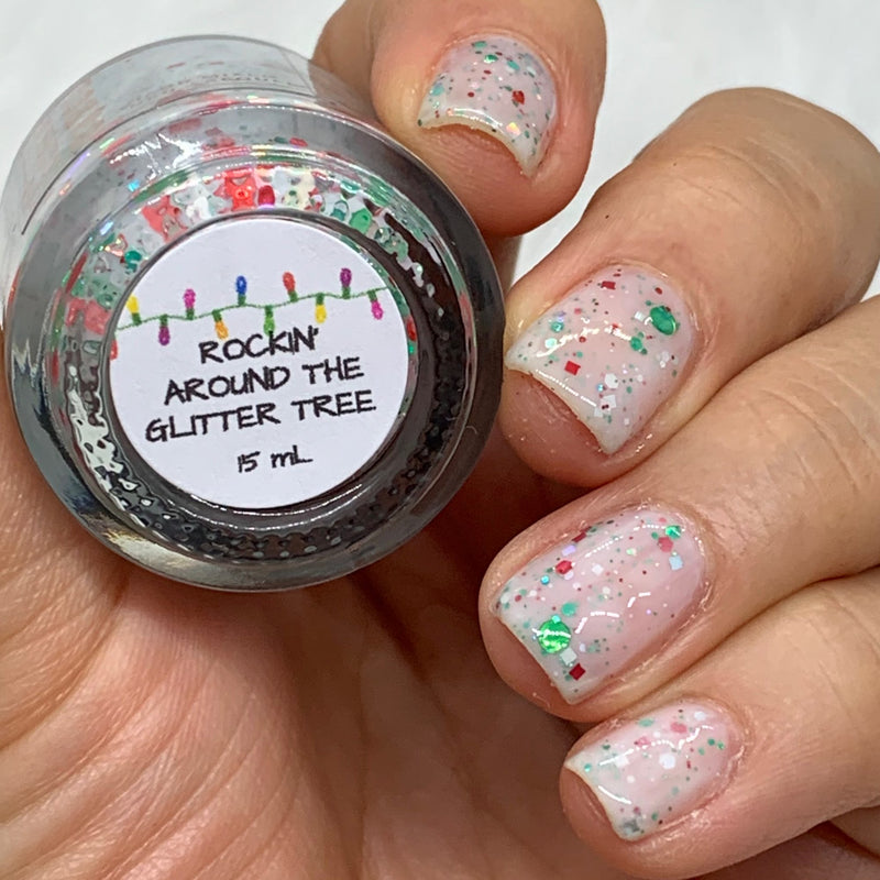 Colores de Carol - Rockin' Around The Glitter Tree Nail Polish