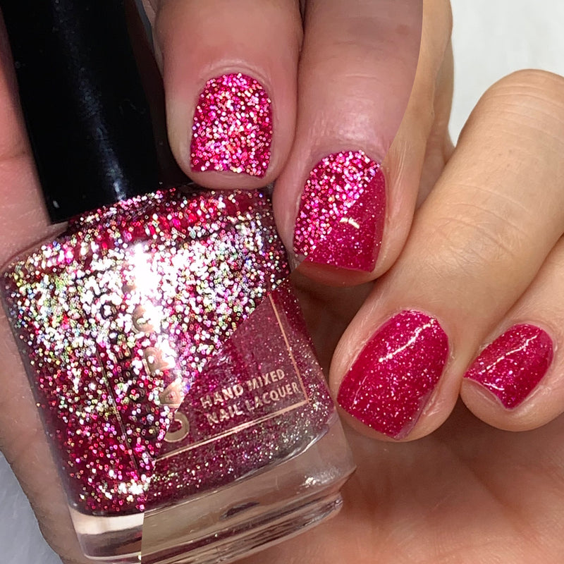 Colores de Carol - Rudolph's Ruby Nose Nail Polish