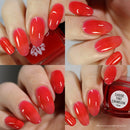 Emily De Molly - Sheer Tint Crimson Nail Polish