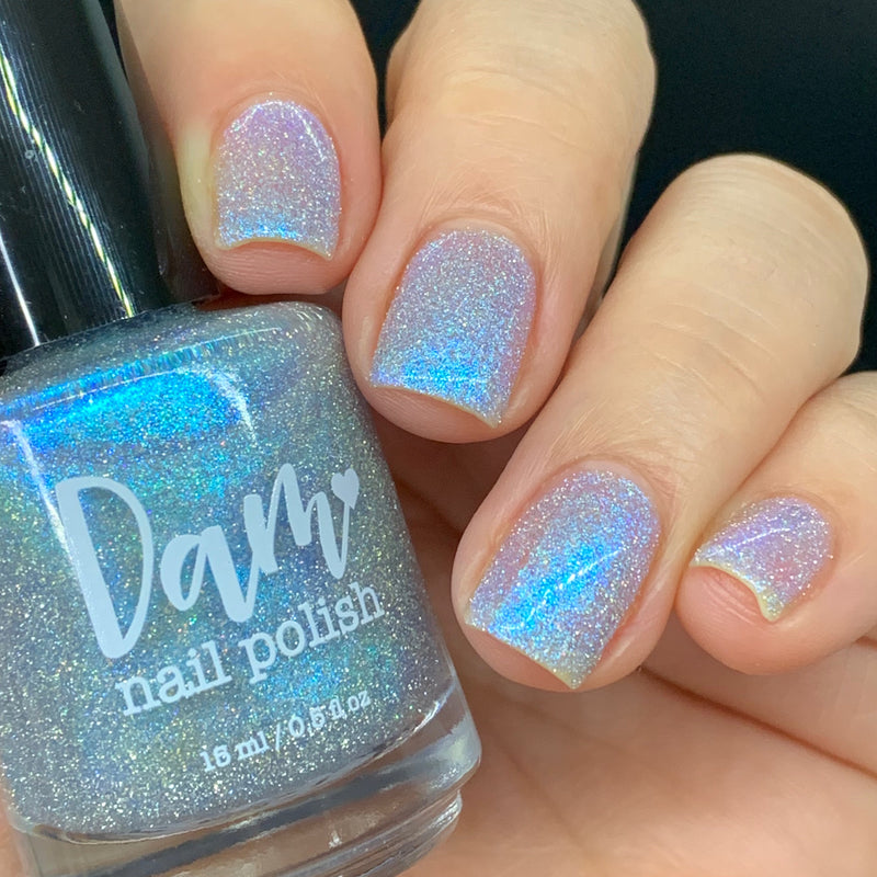 Dam Nail Polish - Choose Happiness Nail Polish (Flash Reflective)