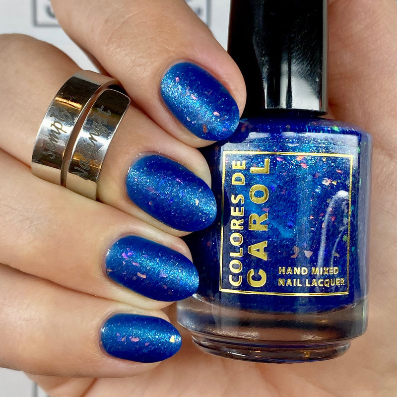 Colores de Carol - Frost-Bite the Dust Nail Polish