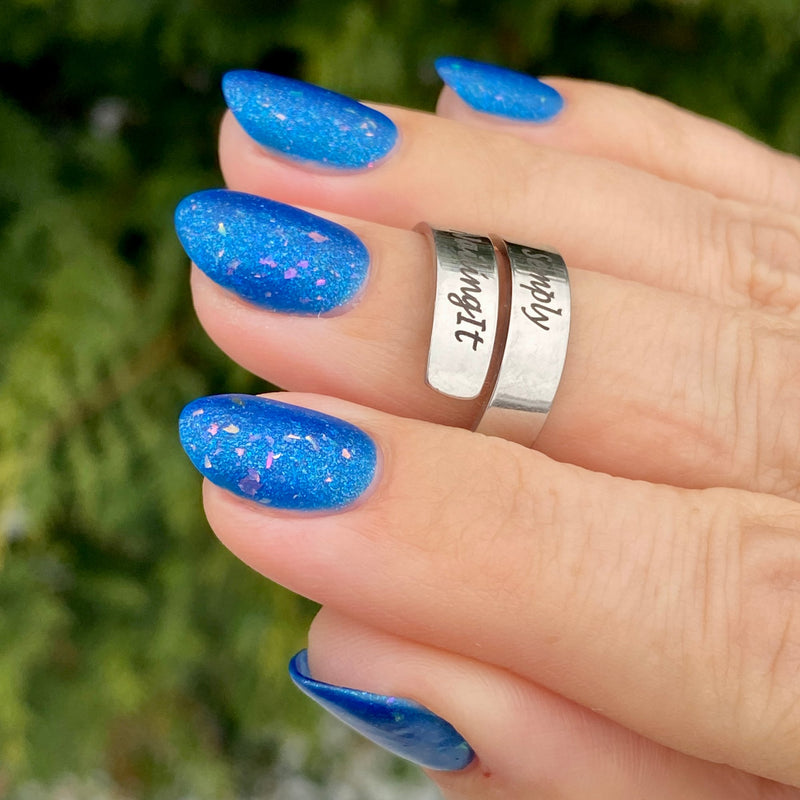 Colores de Carol - Frost-Bite the Dust Nail Polish