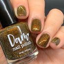 Dam Nail Polish - Champagne Sparkle Nail Polish (Flash Reflective)