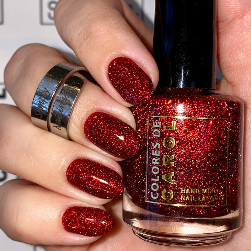Colores de Carol - Orbiting Ruby Nail Polish