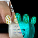 Colores de Carol - Peek-A-Glow Nail Polish (Crackle Topper)