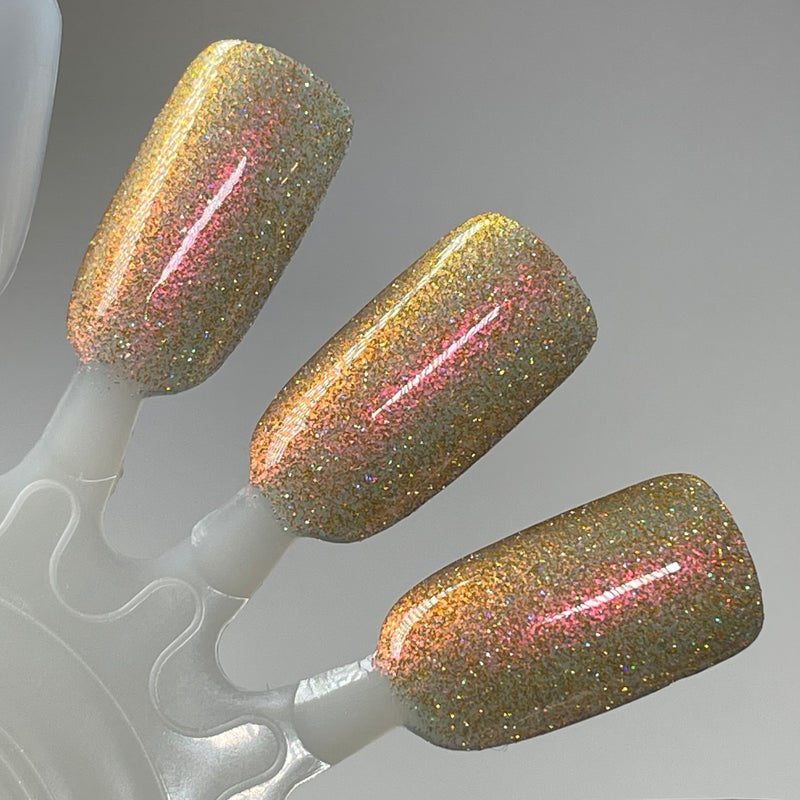 Dam Nail Polish - I Love Oklahoma Nail Polish (Flash Reflective)