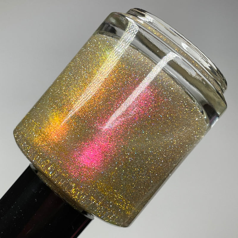 Dam Nail Polish - I Love Oklahoma Nail Polish (Flash Reflective)