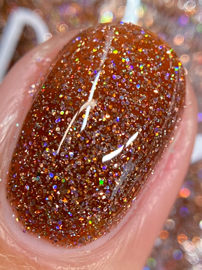 Dam Nail Polish - The Stakes Are Deadly Nail Polish (Flash Reflective)