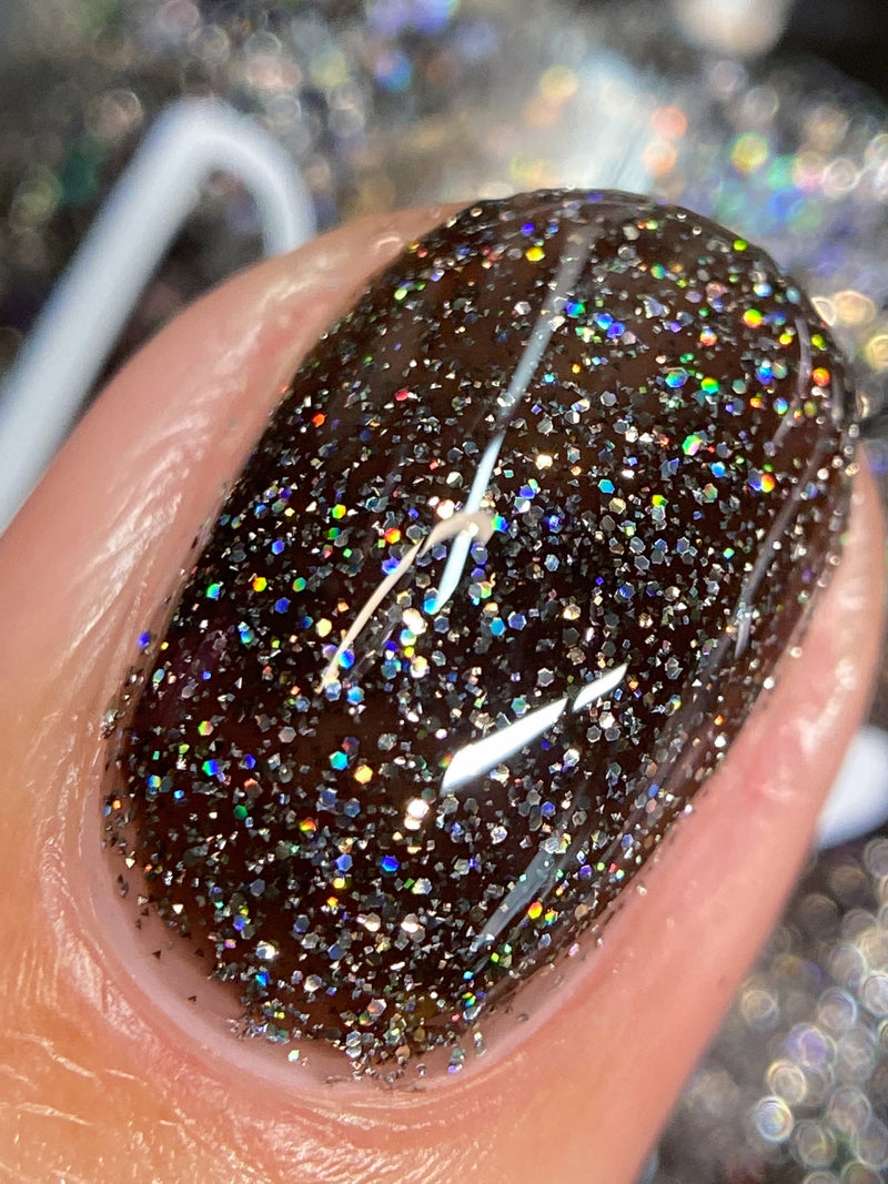 Dam Nail Polish - Shadow Dweller Nail Polish (Flash Reflective)