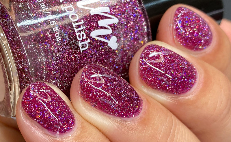 Dam Nail Polish - Heartless Nail Polish (Flash Reflective)