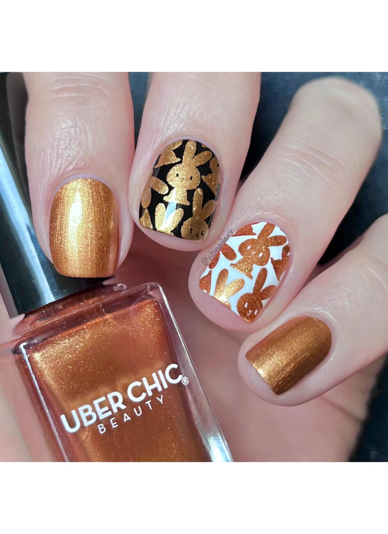 UberChic Beauty - Caramel Apple Stamping Polish