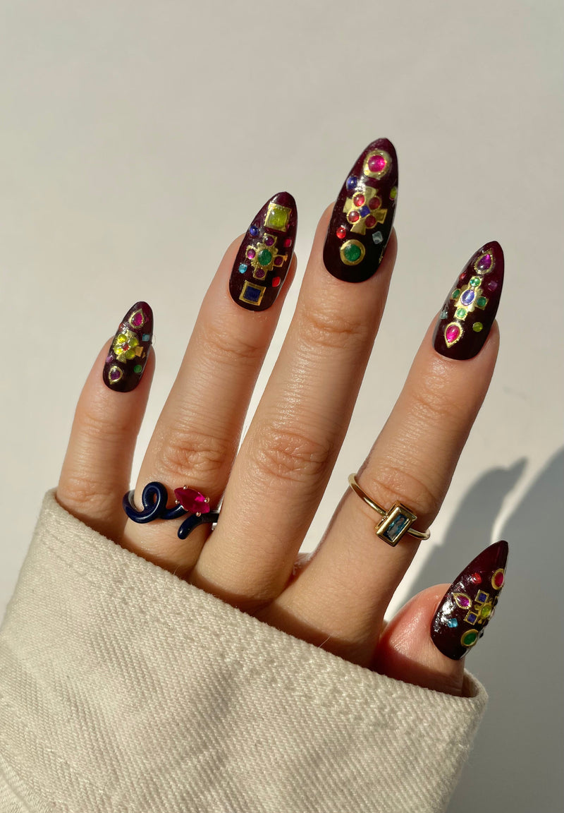 Deco Miami - Bejeweled Nail Stickers