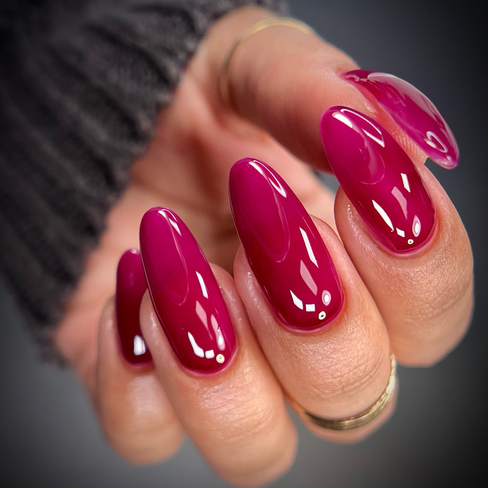 Emily De Molly - Sheer Tint Mulberry Nail Polish