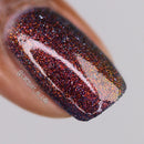 Emily De Molly - Copper Inferno Nail Polish (Flash Reflective)