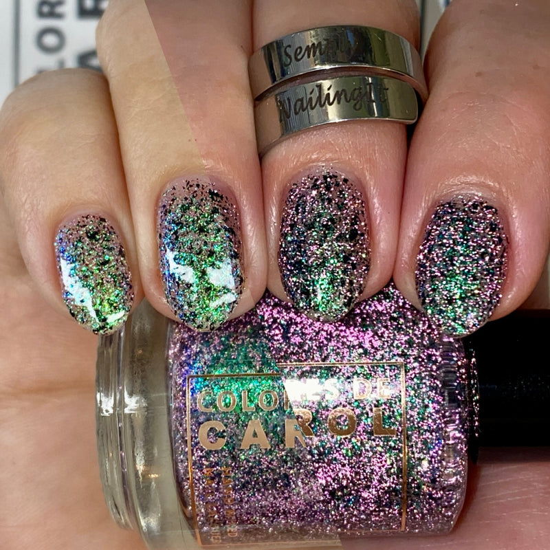 Colores de Carol - Widow's Kiss Nail Polish (Flash Reflective)