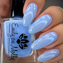 Emily De Molly - Sheer Tint Powder Blue Nail Polish