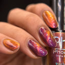 Phoenix - Firey Nail Polish (Magnetic)