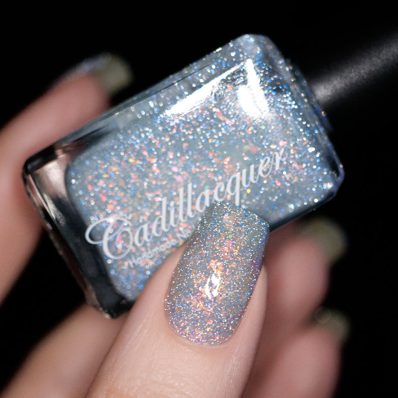 [Preorder, Ships Early Oct] Cadillacquer - In The End, We're All Just Bones Nail Polish (Glow in the Dark)