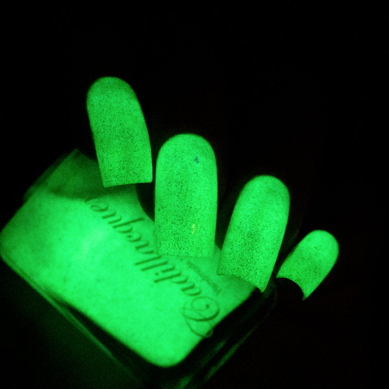 [Preorder, Ships Early Oct] Cadillacquer - In The End, We're All Just Bones Nail Polish (Glow in the Dark)