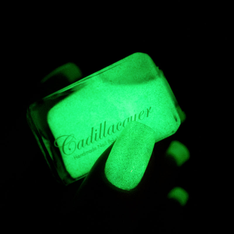 [Preorder, Ships Early Oct] Cadillacquer - In The End, We're All Just Bones Nail Polish (Glow in the Dark)